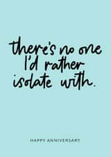 cv2020 isolation Anniversary Card 36948 created by Blink Lettering