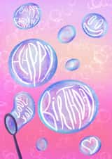 Happy Birthday Card 43056 created by Alícia Abe