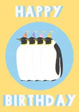 penguin party animal Card 43980 created by Eleanor Beetle