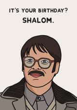 friday night dinner shalom Birthday Card 18491 created by This Crafty Couple