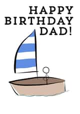 boat lover dad boat dad Card 43942 created by 16 by Sophie