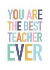 Best Teacher Ever created by Studio 9