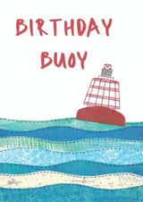 Birthday Buoy (Boy) nautical card created by NaviStitch