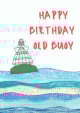Say Happy Birthday to the Old Boy (Buoy). created by NaviStitch