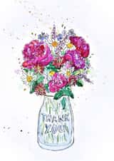 thank you thanks Thank You Card 6860 created by Nancy Horton