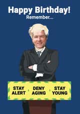 Personalised Birthday Photo Card created by thortful Designs - boris johnson Birthday Personalised Photo Card 43209