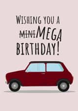 mini mega Birthday Card 17333 created by Haydn Pole