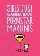 girls just Birthday Card 18727 created by The Pretty Funny Co.