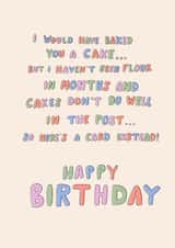 cake flour Birthday Card 43709 created by Designed By Her