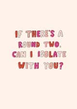 round two isolate Just because Card 43711 created by Designed By Her