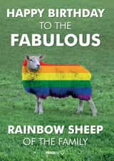 Gay LGBT Card 43620 created by Pride Cards UK