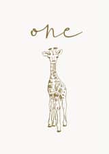 1st birthday card created by AK Designs