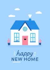 Cute New Home Card - Dream House - Happy New Home created by ItsJessica