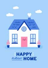 Cute New Home Card - Dream House - Happy New Home created by Jess Shah