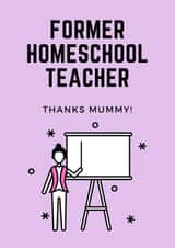 mum mummy Thank You Card 16808 created by Impossible Fox Designs