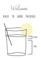 welcome gin Birthday Card 18890 created by Sophie Guthrie