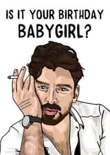 massimo are you lost baby girl Birthday Card 16294 created by Bubble&Cheek