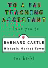 Fab Teaching Assistant Card created by Embers and Ink