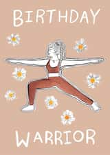 yoga nature Card 27405 created by ROSE + DAFF