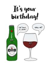 Drink Beer Birthday Card 11011 created by Meg Makes It