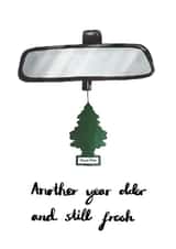 fresh car Birthday Card 17348 created by AVO-CARDO