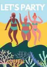 friendship female Birthday Card 19335 created by Nina Bombina