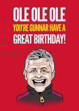 Fun Birthday Card - Ole - Pun created by Elgo Designs