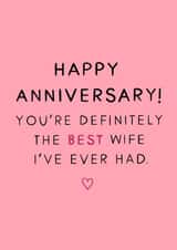 definitely best Anniversary Card 19484 created by From Deanna