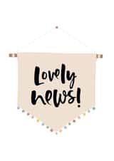 lovely news flag Congratulations Card 10569 created by Too Wordy