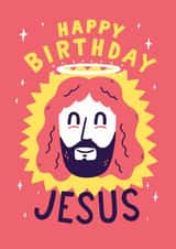 jesus happy birthday jesus Christmas Card 16969 created by Matt Joyce