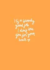 bloody good Anniversary Card 33390 created by The Posh Paper co.