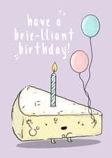brie cake Birthday Card 17800 created by The Tipsy Turtle