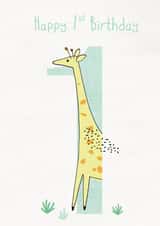 1 1st Birthday Card 14723 created by All The Best