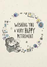 retirement retiring Retirement Card 3305 created by Cathy Haworth