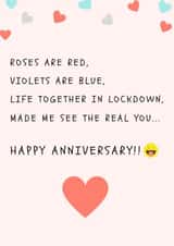 anniversary funny Card 43762 created by A note with love