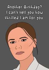 Victoria Beckham Spice Girls Birthday Card 14325 created by Dottie Mottie