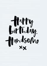 boyfriend husband Birthday Card 10571 created by Too Wordy