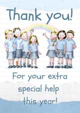 extra special Thank You Card 16535 created by Kate Garrett