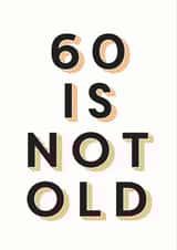 60 sixty Card 26901 created by Joyful Joyful