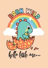 hello welcome New Baby Card 17234 created by @sophie robbens