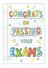 teenager Child Exams Card 15772 created by Helen Thompson