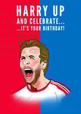 Harry Kane Birthday Card created by Elgo Designs
