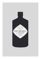 Classic Birthday Card - For Him - Gin created by LOVEDAY DESIGNS on Thortful