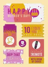 Voucher Mothers Day Card created by Harriet Alice Fox