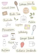 cakes biscuits Card 44349 created by Rebecca Dyke