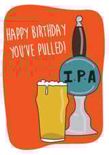 pub beer Birthday Card 16073 created by I Made A Card