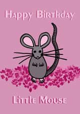 mouse pink Card 44373 created by Jz Designs