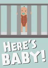 here's baby New Baby Card 15069 created by Tiff Taff Cards