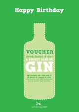 gin gin and tonic Birthday Card 18014 created by LOVEDAY DESIGNS on Thortful