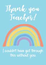 teacher thank you Thank You Card 37422 created by Bizzi Lizzi